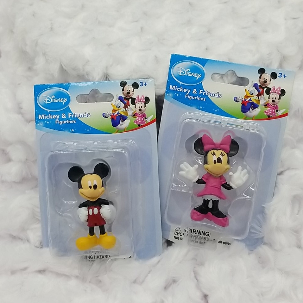 Disney Mickey & Friends Mickey & Minnie Figurines